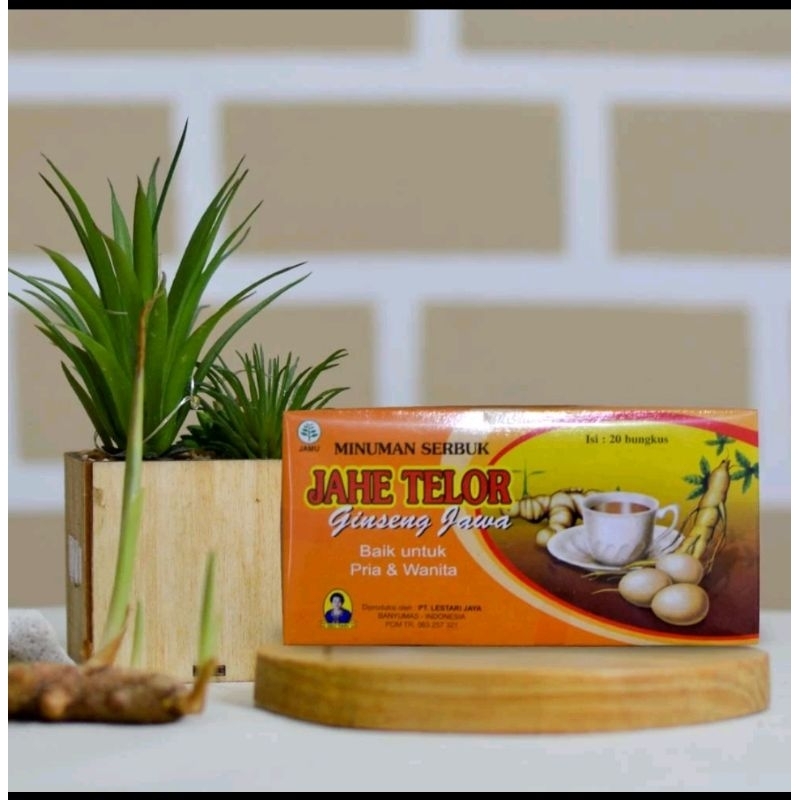 

[TOP] JAHE TELOR GINGSENG JAWA 20 ORIGINAL || 1 Box Serbuk Herbal untuk daya tahan tubuh dan imunitas