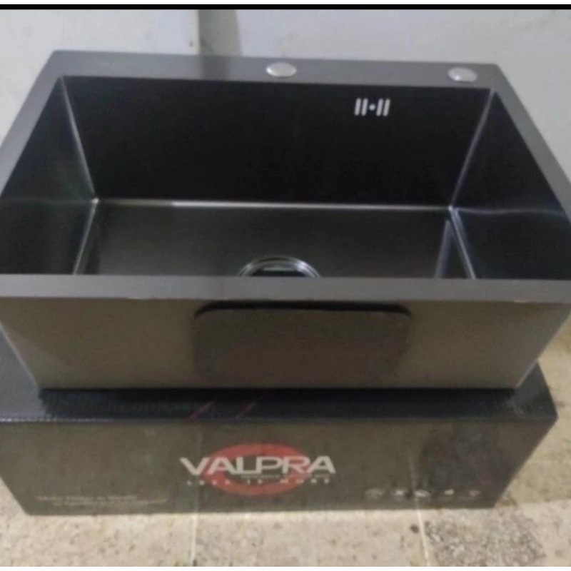 kitchen sink valpra 6045 hitam