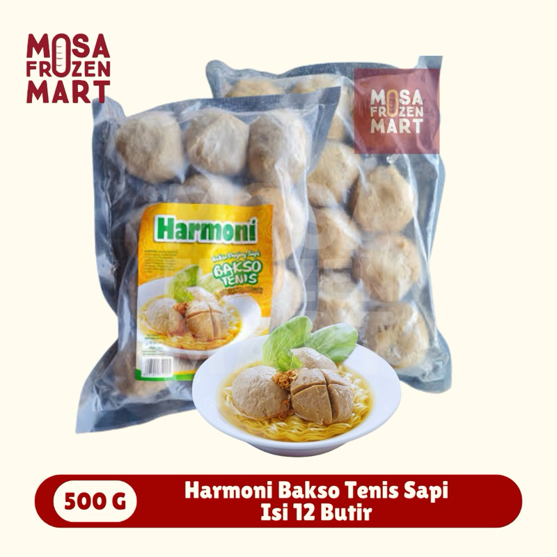 

Harmoni Bakso Tenis Sapi 500 G Isi 12 Butir