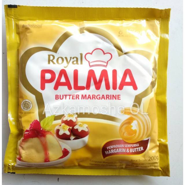 

Margarine Butter Mentega Royal Palmia Saset 200gr