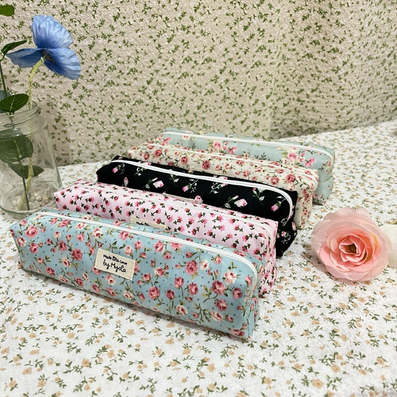 

Pencil Case Floral by Myola Sewing Tempat Pensil Katun Tempat Pensil Aesthetic