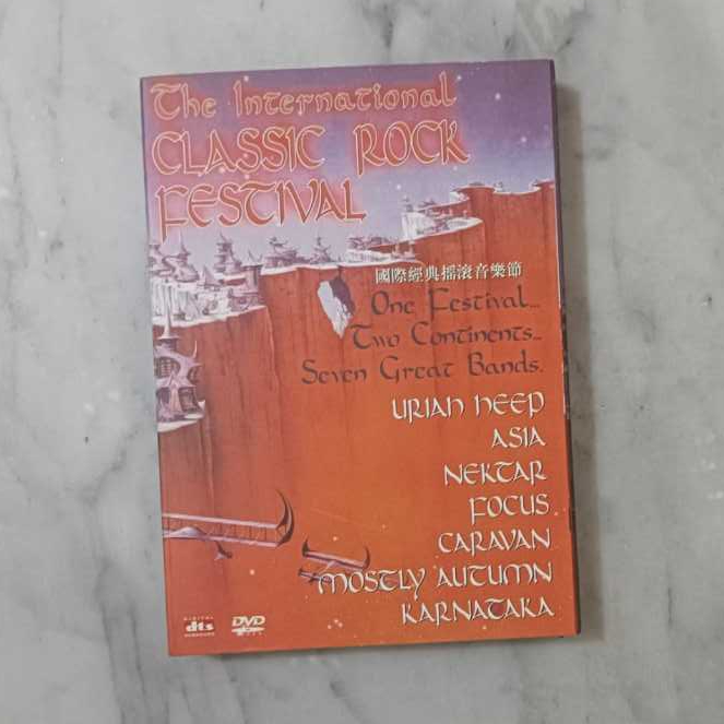 DVD ORIGINAL IMPORT THE INTERNATIONAL CLASSIC ROCK FESTIVAL