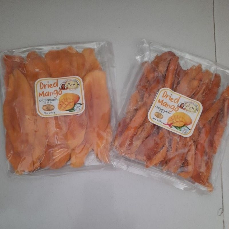 

Aoi Dried Mango Thailand 250gr EXP 06/2025 Permen Buah Mangga
