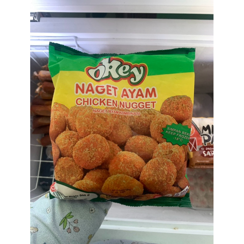 

Okey nugget ayam koin 500g