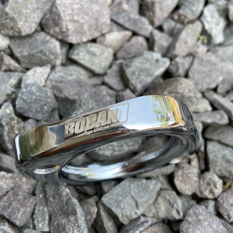 Yukk Leher Knalpot Tanpa Skat Laser Boban RX-KING RX-S RX-K YT-115 (FULLSET) Tinggal Pasang Flus