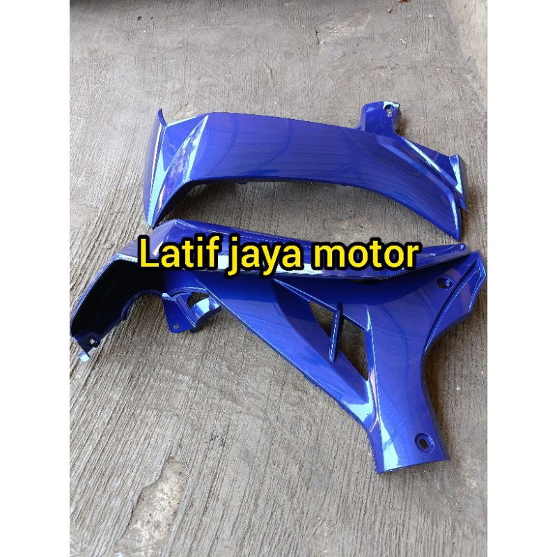 cover body sayap depan Vega r new biru
