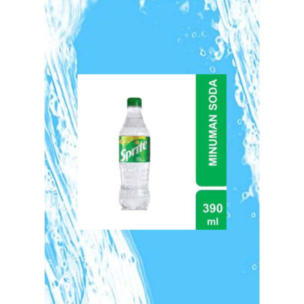 

Sprite Botol 390ml (1 Pak isi 12 Botol)