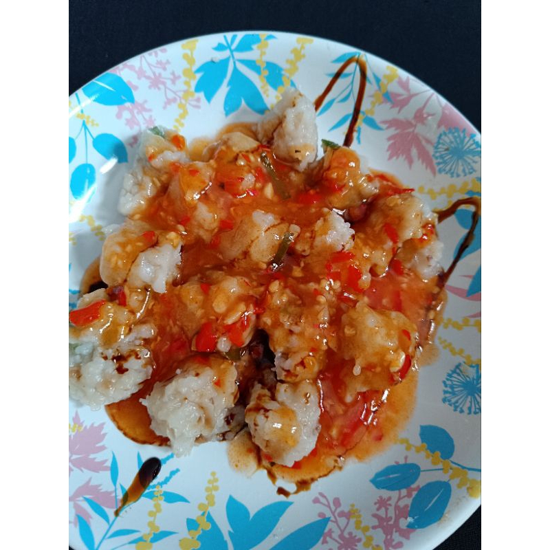 

cilok kriwil tulang rangu dan ayam