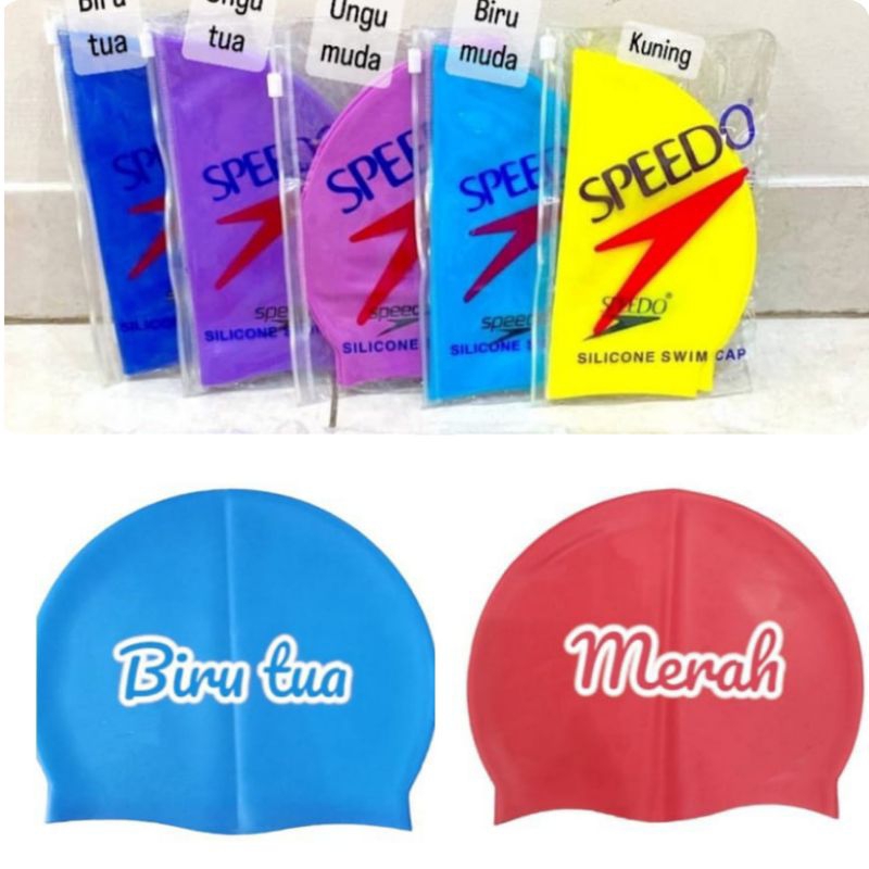 Ibos Kids - Topi Renang /Penutup Kepala Renang Anak - Dewasa