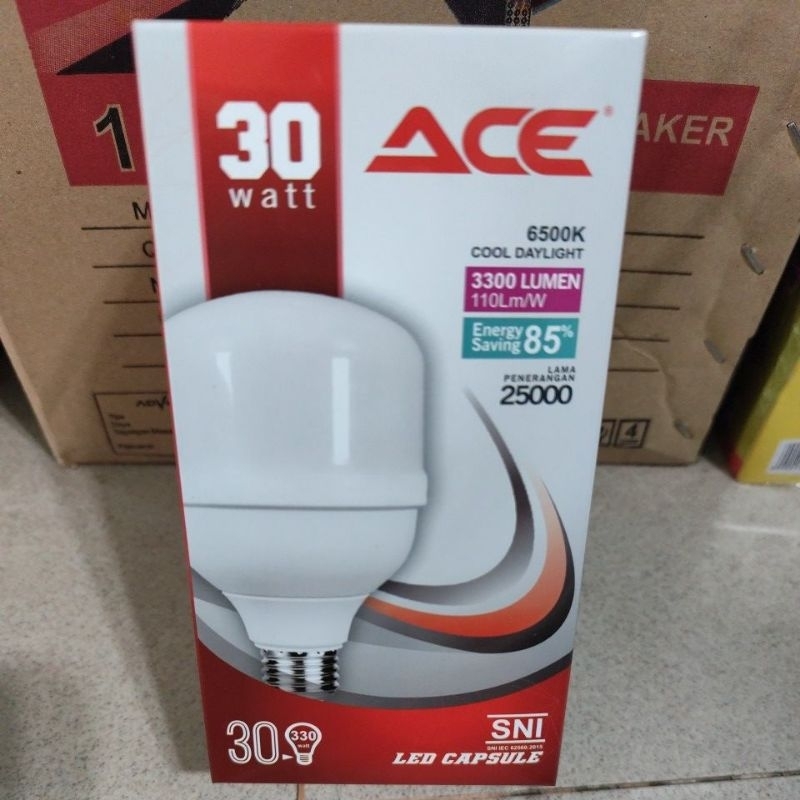 Lampu led kapsul Ace 30 watt putih