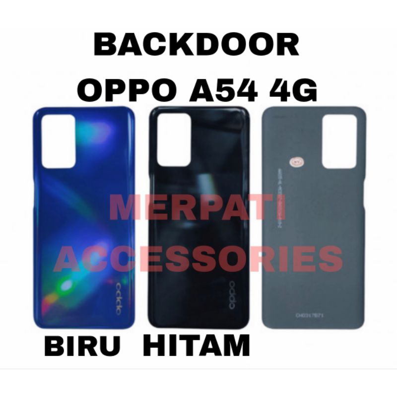 BACKCOVER BACKDOOR OPPO A54 4G /  TUTUP BELAKANG OPPO A54 4G