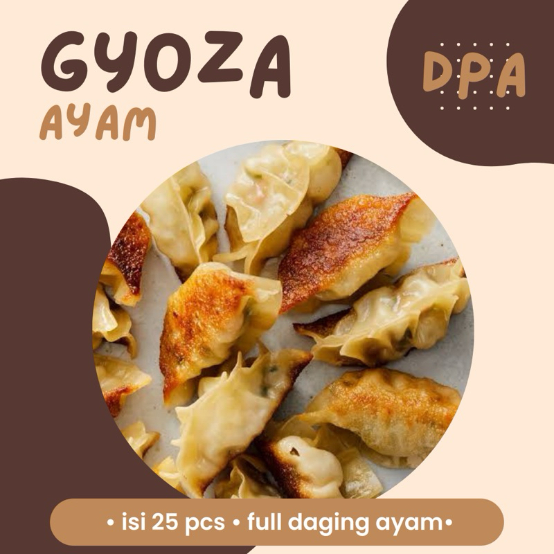 

DPA GYOZA AYAM / KUOTIEK HALAL
