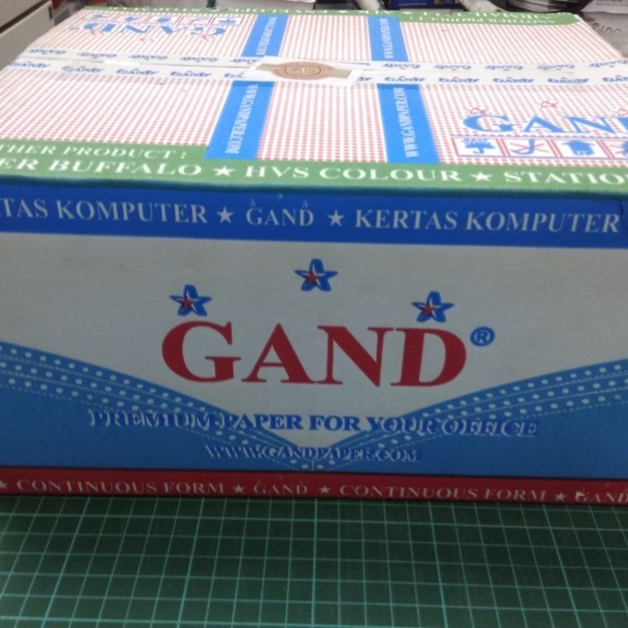 

Continous Form 9.5 x 11 6 Ply K6 bagi 2 WARNA GAND