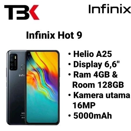 Infinix Hot 9 Ram 4/128GB Ori Second