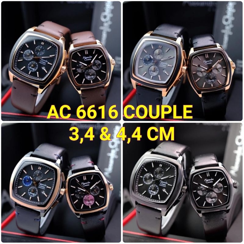 JAM TANGAN COUPLE ALEXANDRE CHRISTIE ORIGINAL AC 8651 / AC 8664 / AC 8665 / AC 8667 / AC 8668 /AC 86