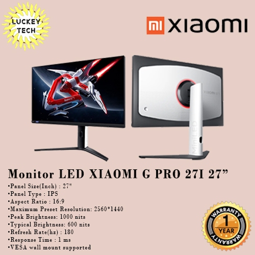 Monitor LED XIAOMI G PRO 27I 27"