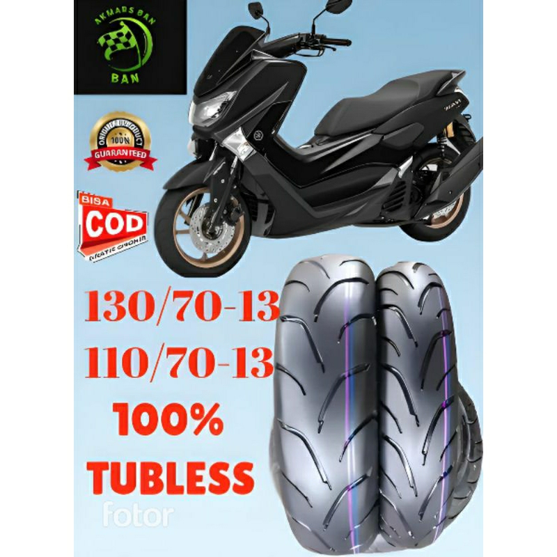 BAN TUBLES NMAX/ BAN NMAX TUBLES/ SEPASANG BAN NMAX/ BAN RING 13