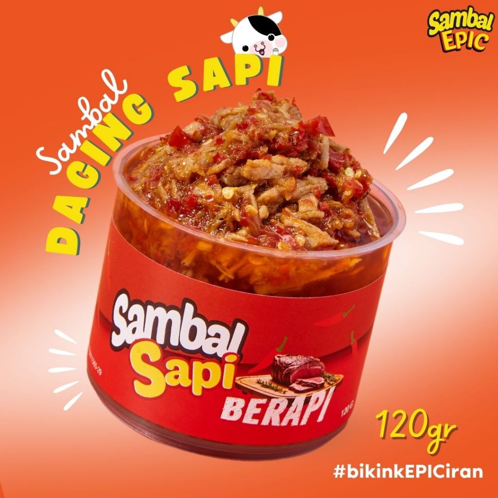 

[READY] Sambal Daging Sapi/Ayam Suwir/Ikan Cakalang/Baby Cumi/Ikan Teri/Sambel SambalEPIC - COD