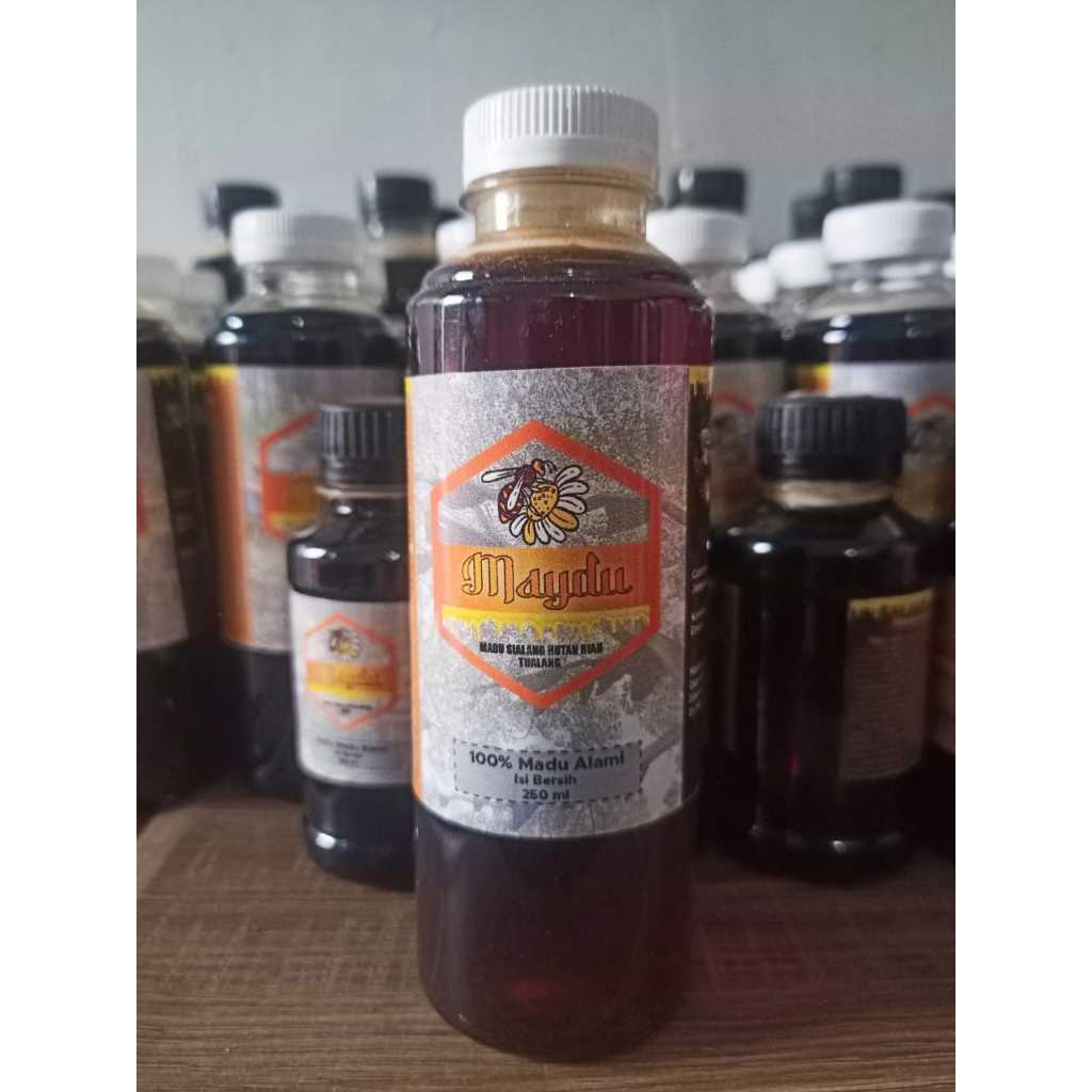 

Maydu Madu Sialang Multiflora/ Poliflora Asli Hutan Riau Tualang 250 ml