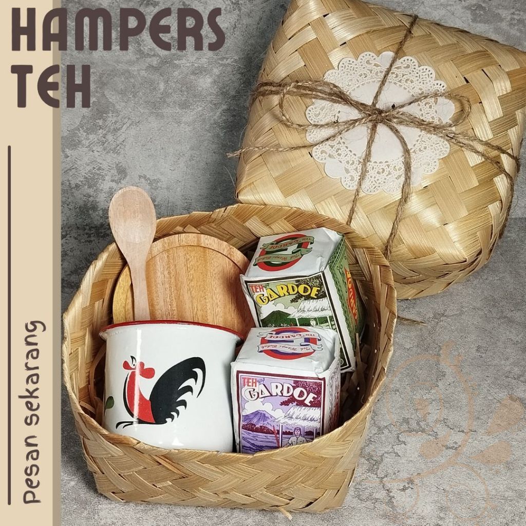 

Hampers Teh Giftbox Kado Souvenir Ultah Nikah wisuda guru