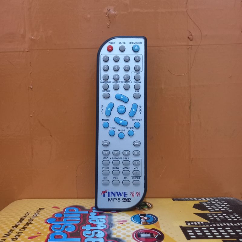 REMOTE ORIGINAL DVD PLAYER TINWE MP5