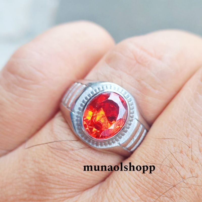 Cincin Batu Paparaca Minimalis
