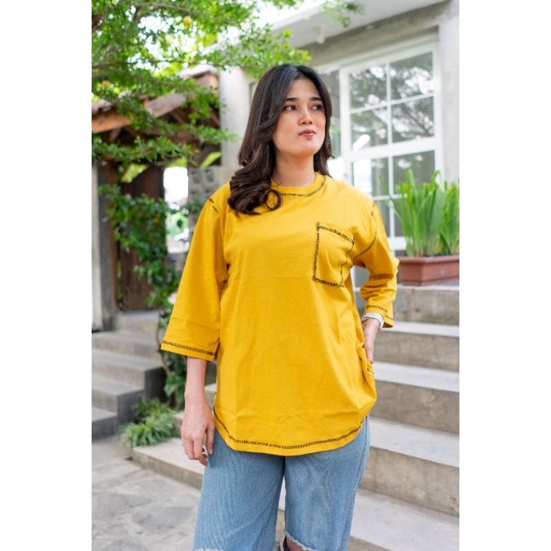 OVERSIZE WANITA TERLARIS | KAOS TANGAN PANJANG  | STYLE ZOLAQU