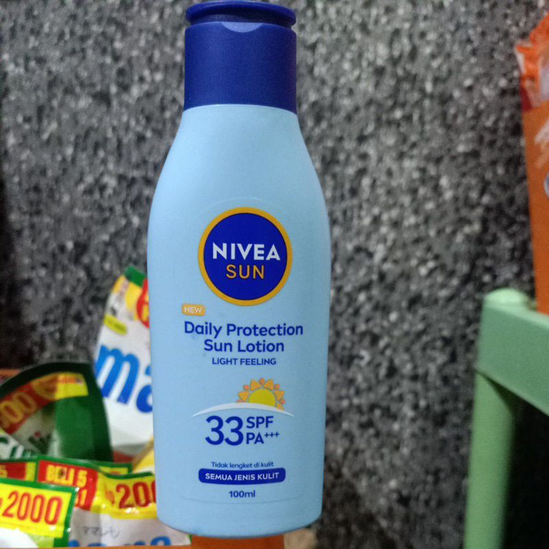 Nivea sun daily protection sun lotion 33 SPF PA+++