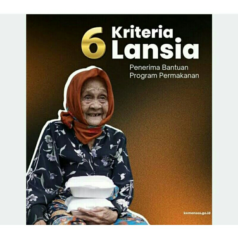 

Bantuan makan lansia sedikit rezeki dari kalian besar bagi mereka