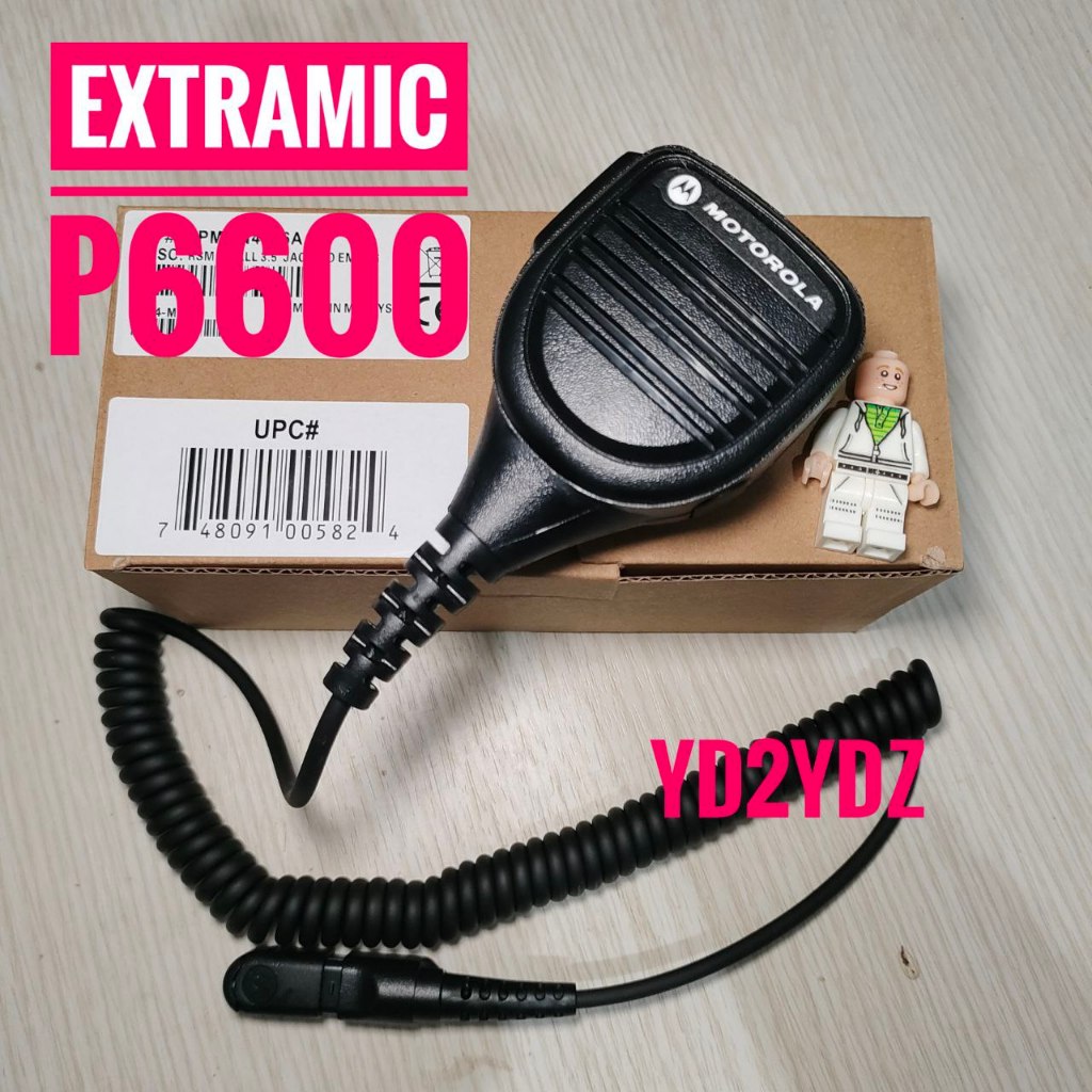 microphone extramic xir p6620i p6620 p6600 mic ht motorola pmmn4076a 6600 6620 6620i xpr ptt mic spe