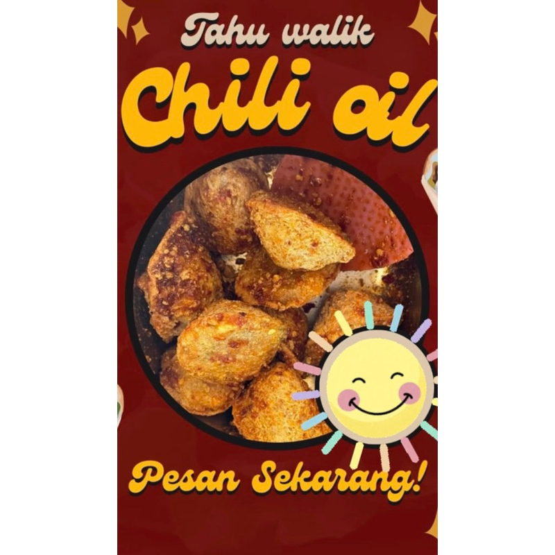 

TAHU WALIK CHILI OIL by syakilla.store