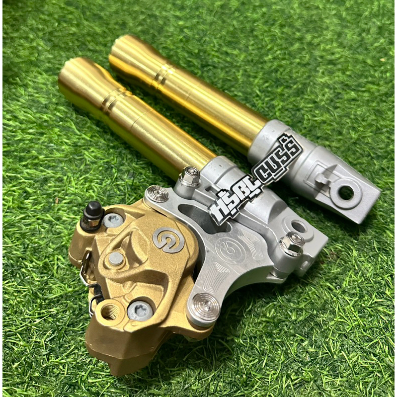 Bottom shock as tengah posh include kaliper brembo biglogo grade thailand + breket & baut