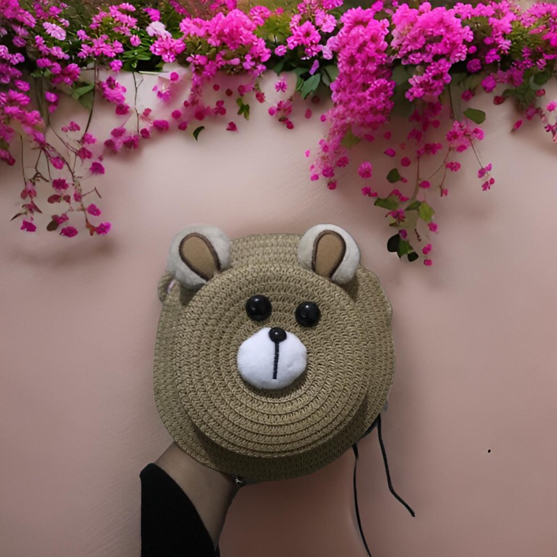 Tas Selempang Bear / Mini bag / Tas Selempang Kecil / Bear / Anak Kecil