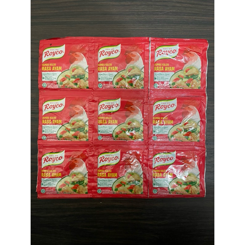 

ROYCO BUMBU KALDU AYAM SASET 8GRAM•PENYEDAP RASA