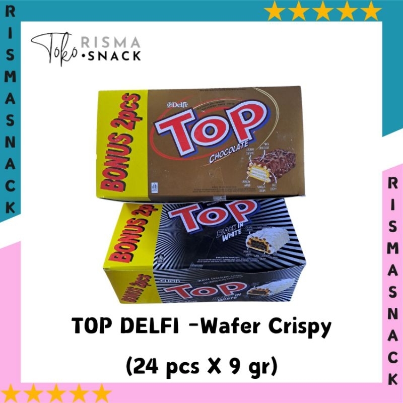 

Top Delfi Wafer Crispy All Variant kemasan (24pcs x 9gr)