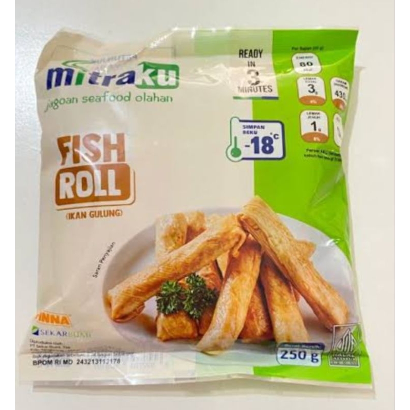 

MITRAKU Fishroll 250gr