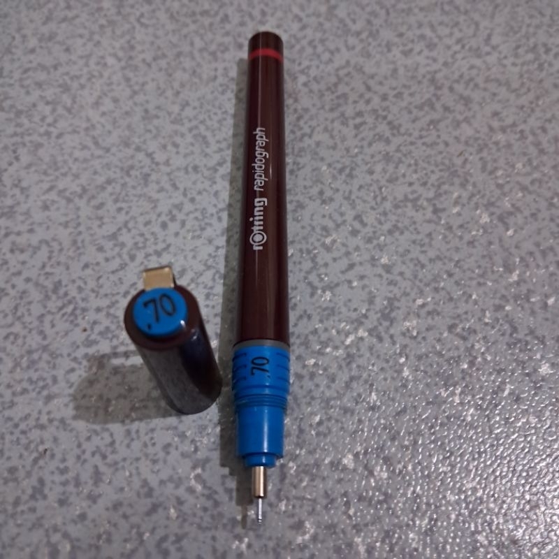

Rotring Rapidograph 0.7 rapido jerman pulpen gambar teknik