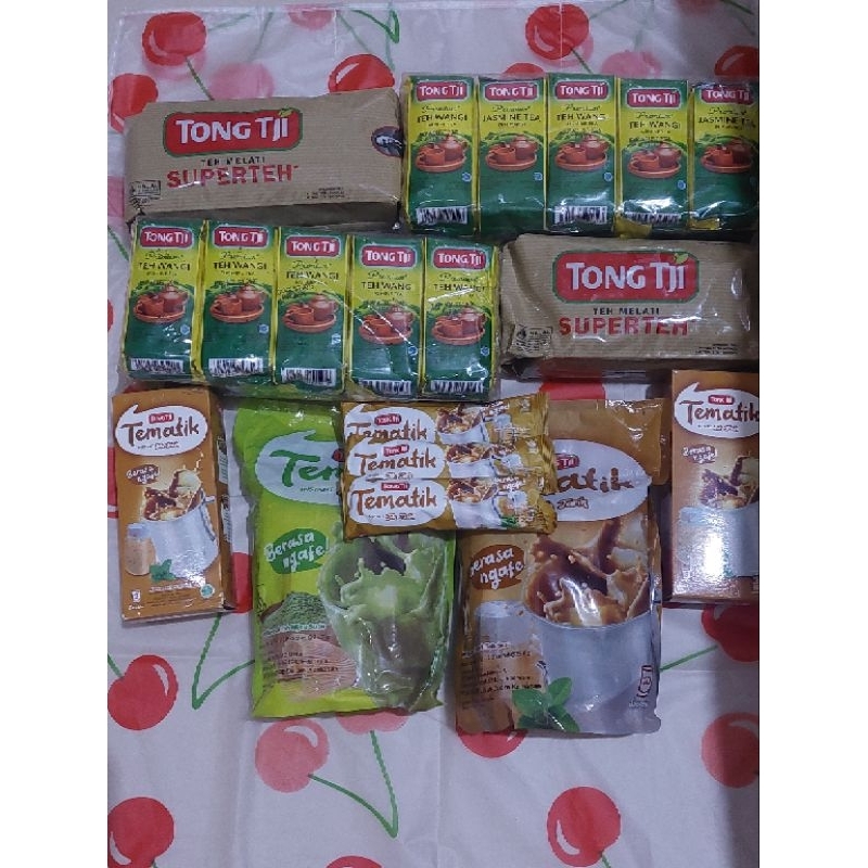 

teh tong tji || teh || tematik || premium || super || teh celup