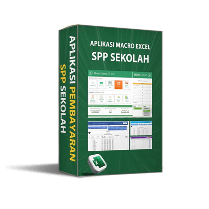 APLIKASI SPP SEKOLAH - Program Aplikasi Excel Macro untuk Pembayaran Sekolah (SPP)