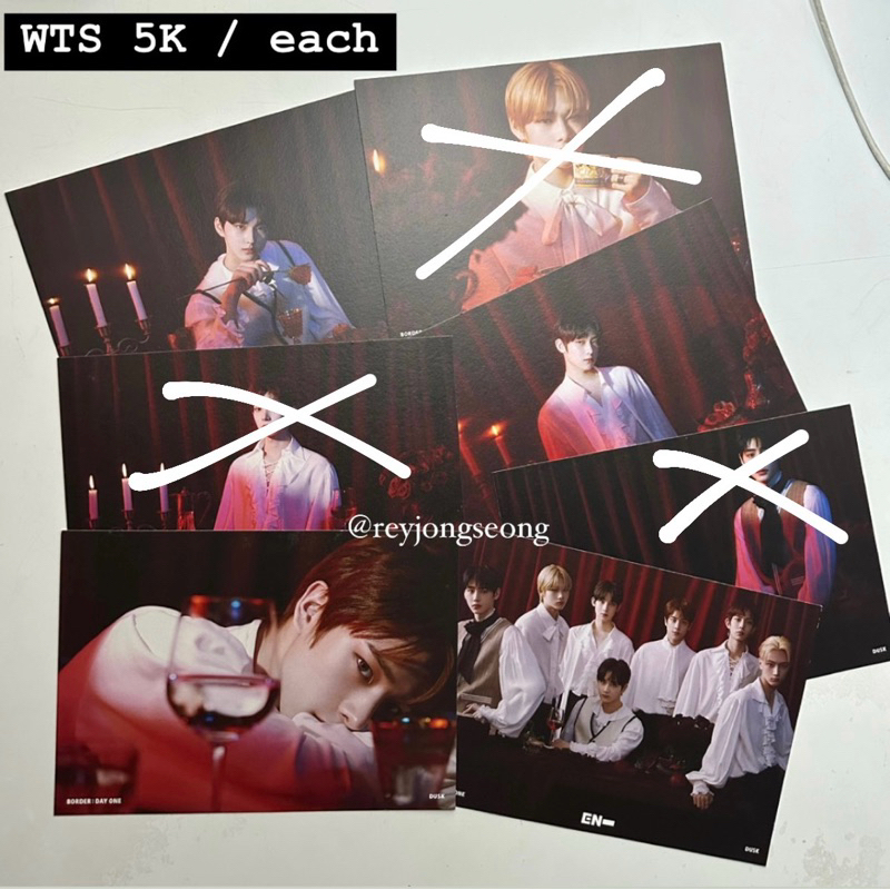 [OFFICIAL] ENHYPEN POSTCARD BDO DUSK VER