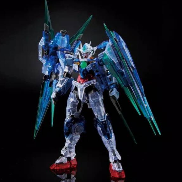 Original Made In Japan The Base limited RG 1/144 00 Qant Full Saber clear color Qan[t] qanta fullsab