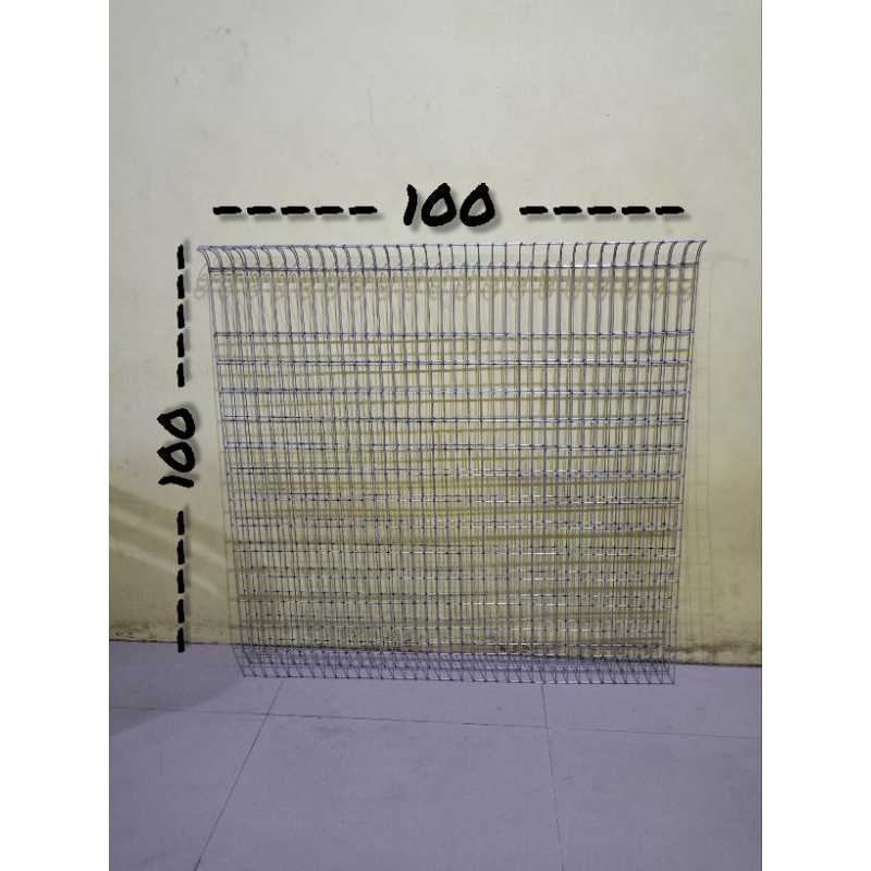 Alas Kandang Ayam Petelur Galvanis 1x1m