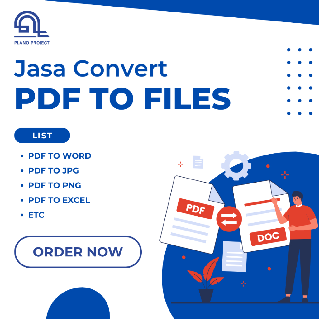 Jasa Convert PDF | Ubah PDF