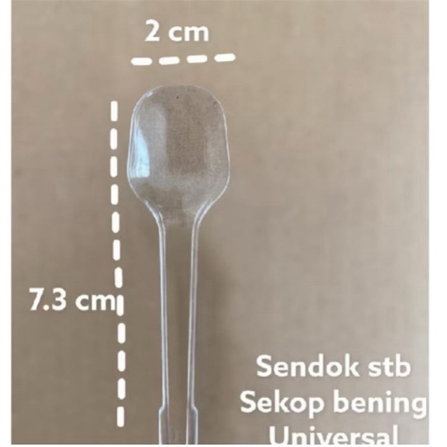 SENDOK SCOOP ES KRIM/SENDOK KECIL PLASTIK/SENDOK ES KRIM MEREK UNIVERSAL 1 PAK +-100 PS