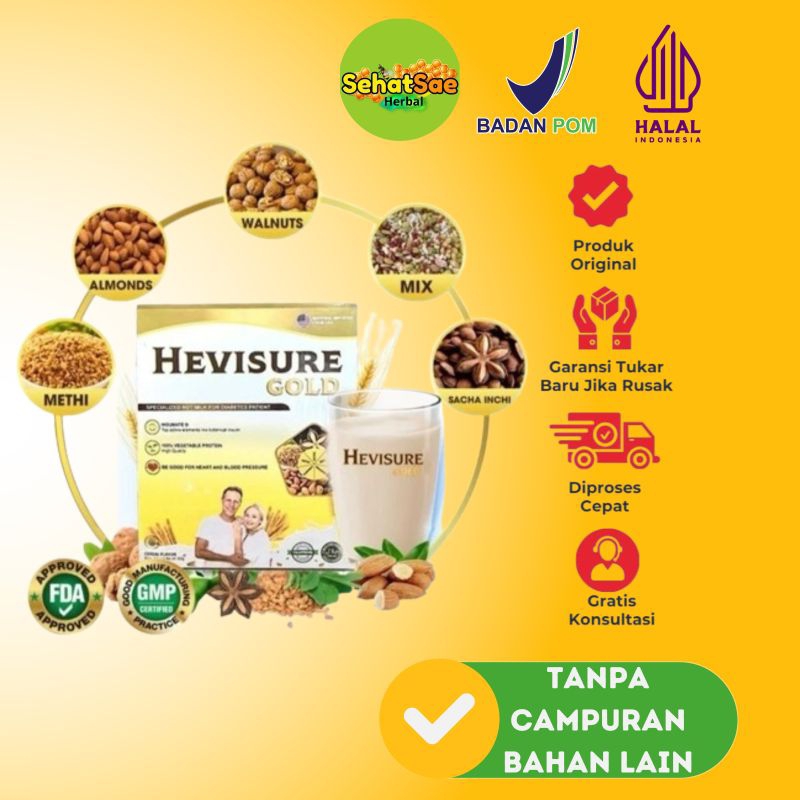 

Hevisure Gold Milk USA Atasi Diabetes Kencing Manis