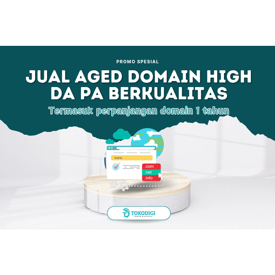 Aged Domain Murah Berkualitas DA PA Tinggi