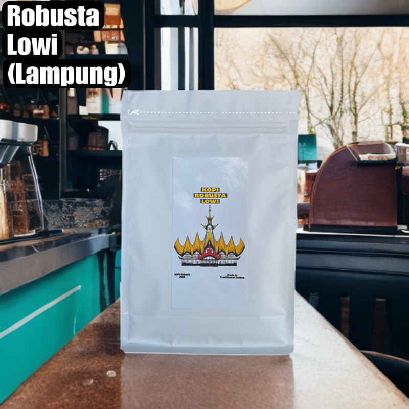 

Kopi Bubuk Robusta Tradisional Lowi (Lampung) 250G