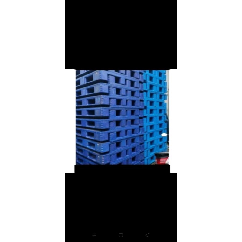

palet palastik berkowalitas Litas bekas seperti baru 110x110x15