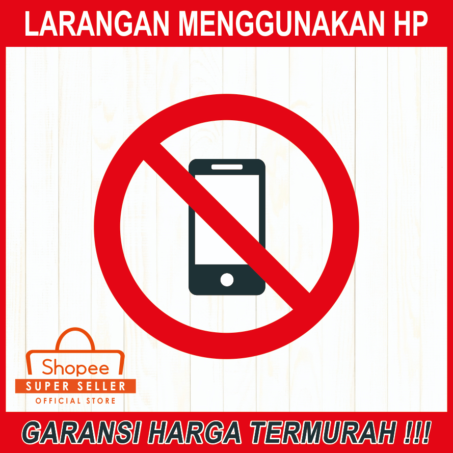 

RAMBU LARANGAN MENGGUNAKAN HP