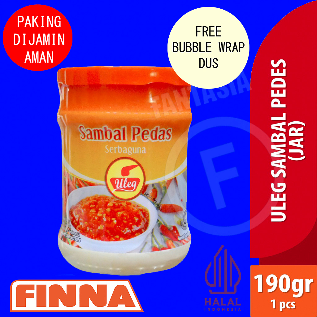 

FINNA SAMBAL PEDAS Jar FREE ASURANSI+BUBBLE DUS JAMIN AMAN FANTASIA